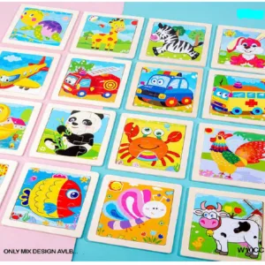 9x9 Jigsaw Wooden Puzzle Pc2