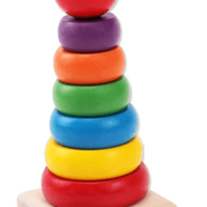 Wooden Rainbow stacker