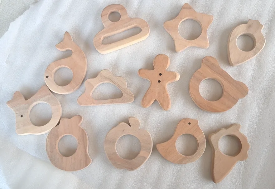 Neem Wooden Teether Pc 1 Random
