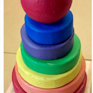 Wooden Rainbow stacker