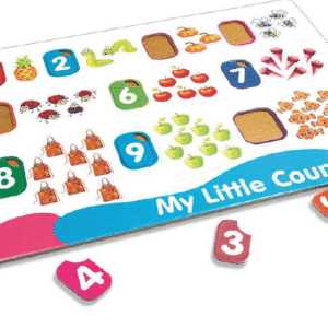 Wooden Cardboard Count Puzzle :My little Count