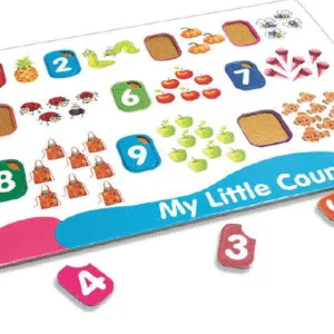 Wooden Cardboard Count Puzzle