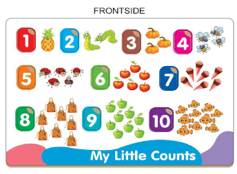 Wooden Cardboard Count Puzzle :My little Count - Image 2