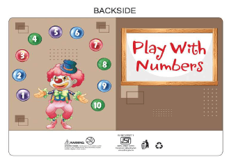 Wooden Cardboard Count Puzzle :My little Count - Image 3