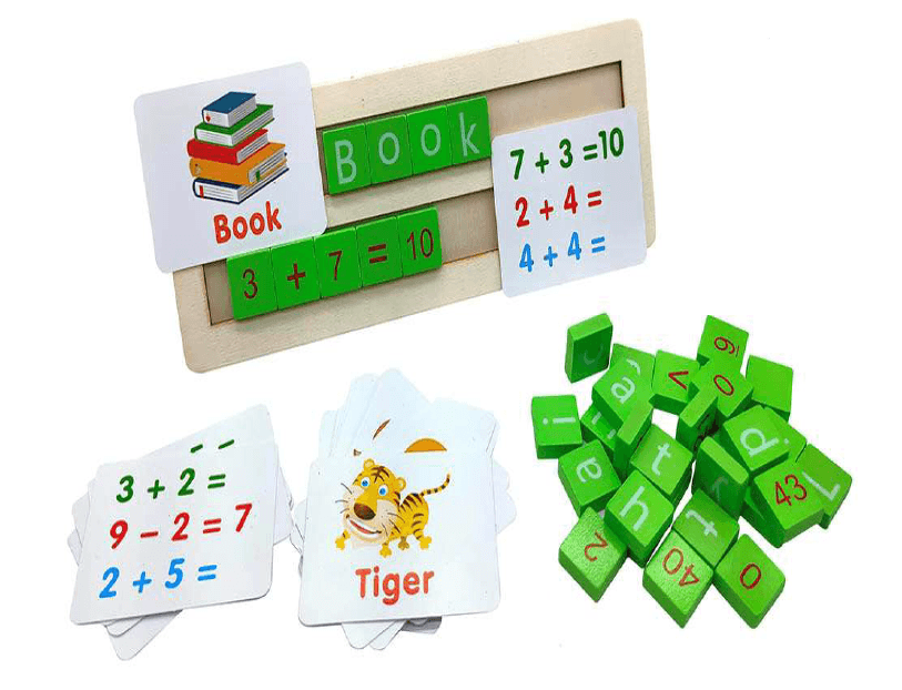 Alphanumering Teaching Aid Montessori Kids Game