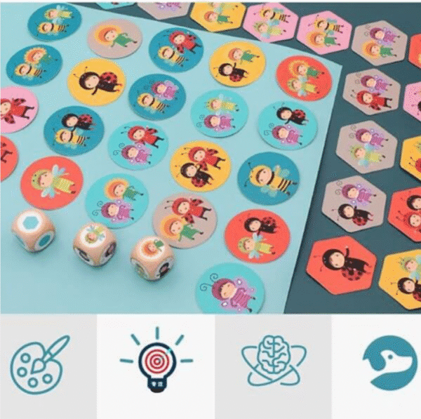 Wooden Concentration Desktop Game - Image 2