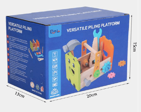 Wooden Piling tool kit with container - Image 3