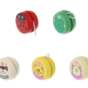 Wooden Animal print YoYo