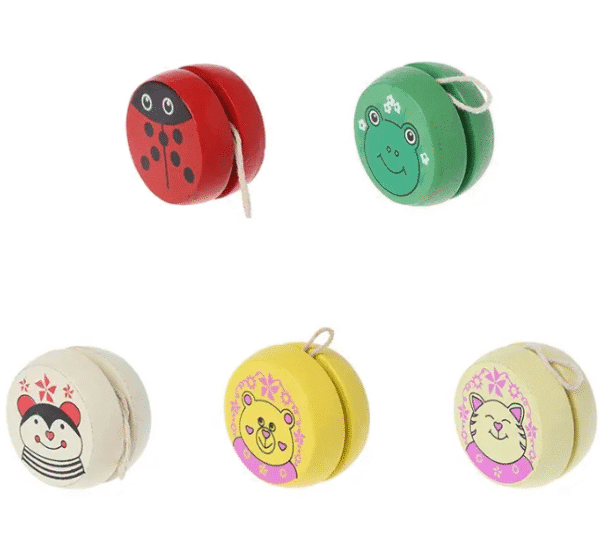 Wooden Animal print YoYo