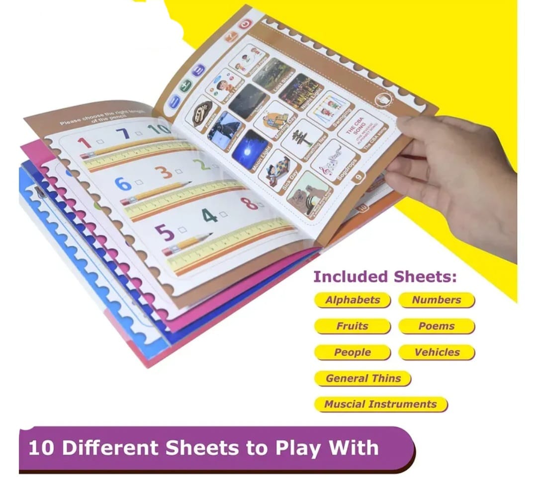 Play and learn intelligence book running on battery - Image 7