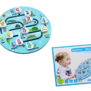 Matching Maze Number, Animal, Fruit