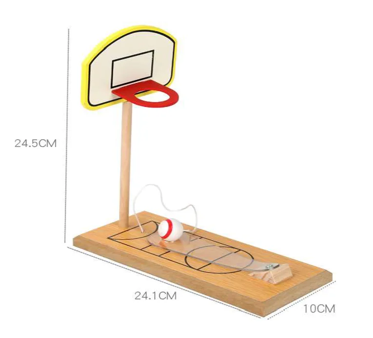 Wooden Desktop Deskball Game - Image 2