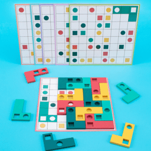 Wooden Type L / T Paired Puzzle