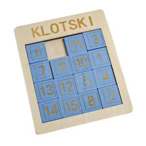 KLOTSKI Puzzle with Numbers