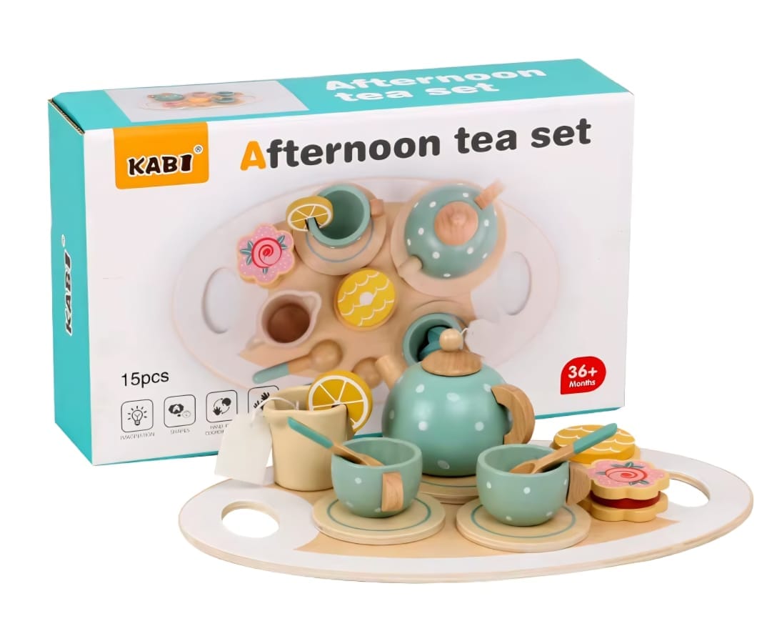 Afternoon Tea Set Wooden