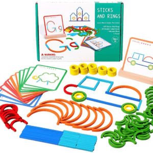 Wooden Sticks and Rings